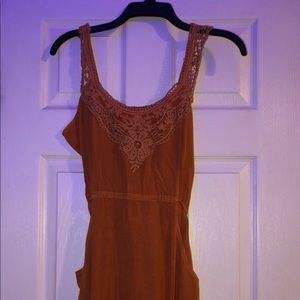 Rustic Orange Dress